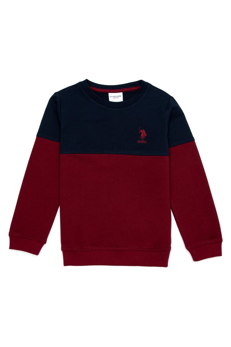 Erkek Çocuk Bordo Sweatshirt