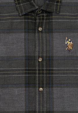 Erkek Çocuk Haki Uzun Kollu Gömlek - 50238056003