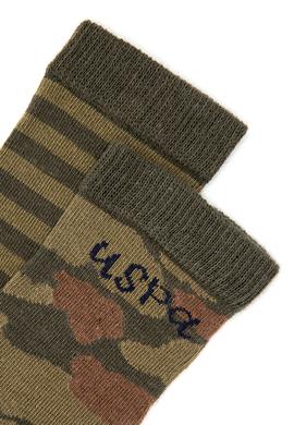 Erkek Çocuk Haki Çorap - 50241080005