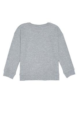 Kız Çocuk Gri Sweatshirt - 50224098100