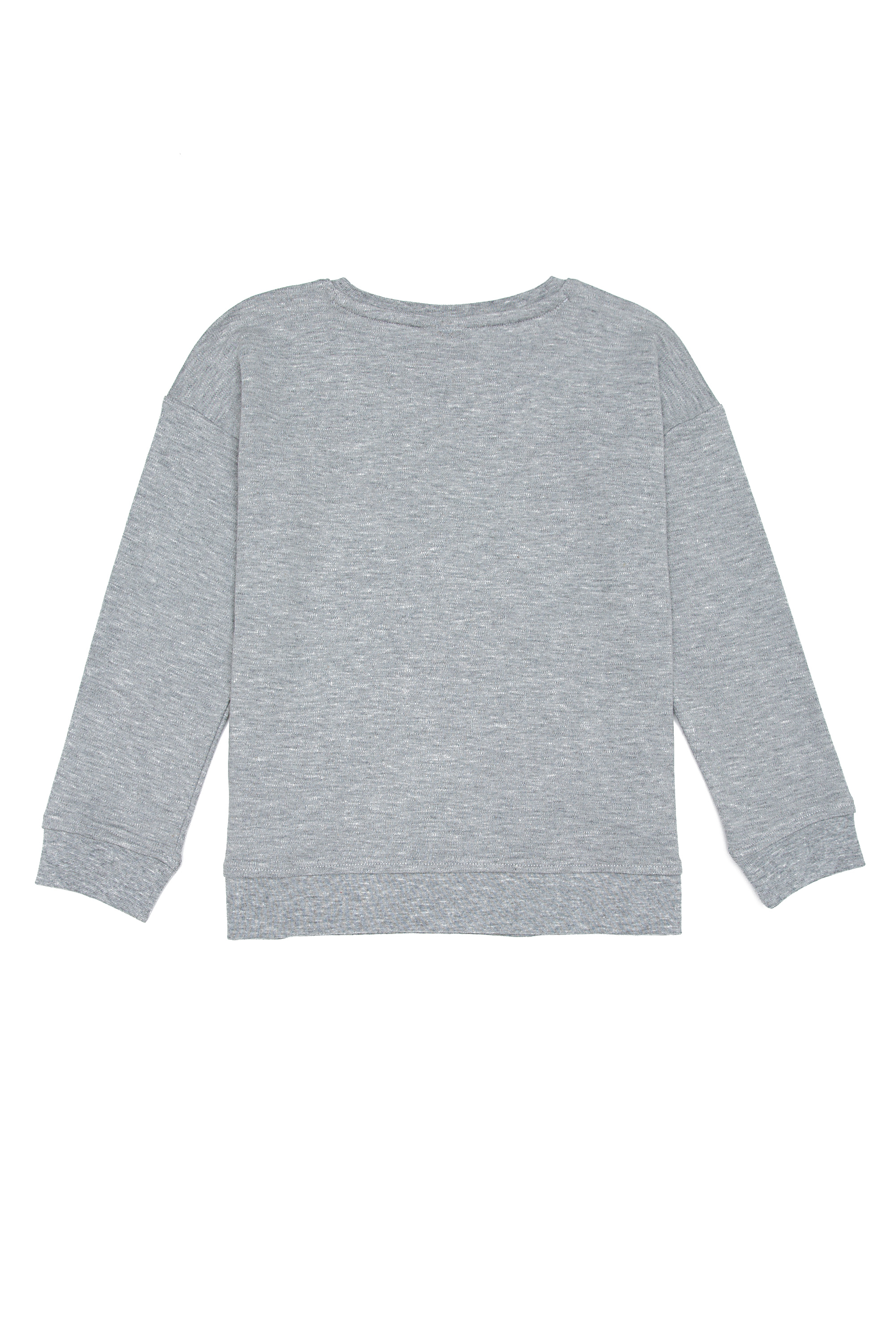 Kız Çocuk Gri Sweatshirt - Image 2
