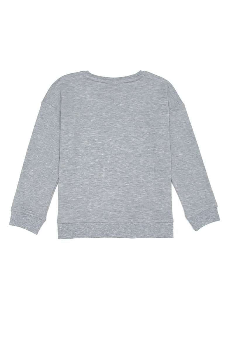 Kız Çocuk Gri Sweatshirt - 50224098100