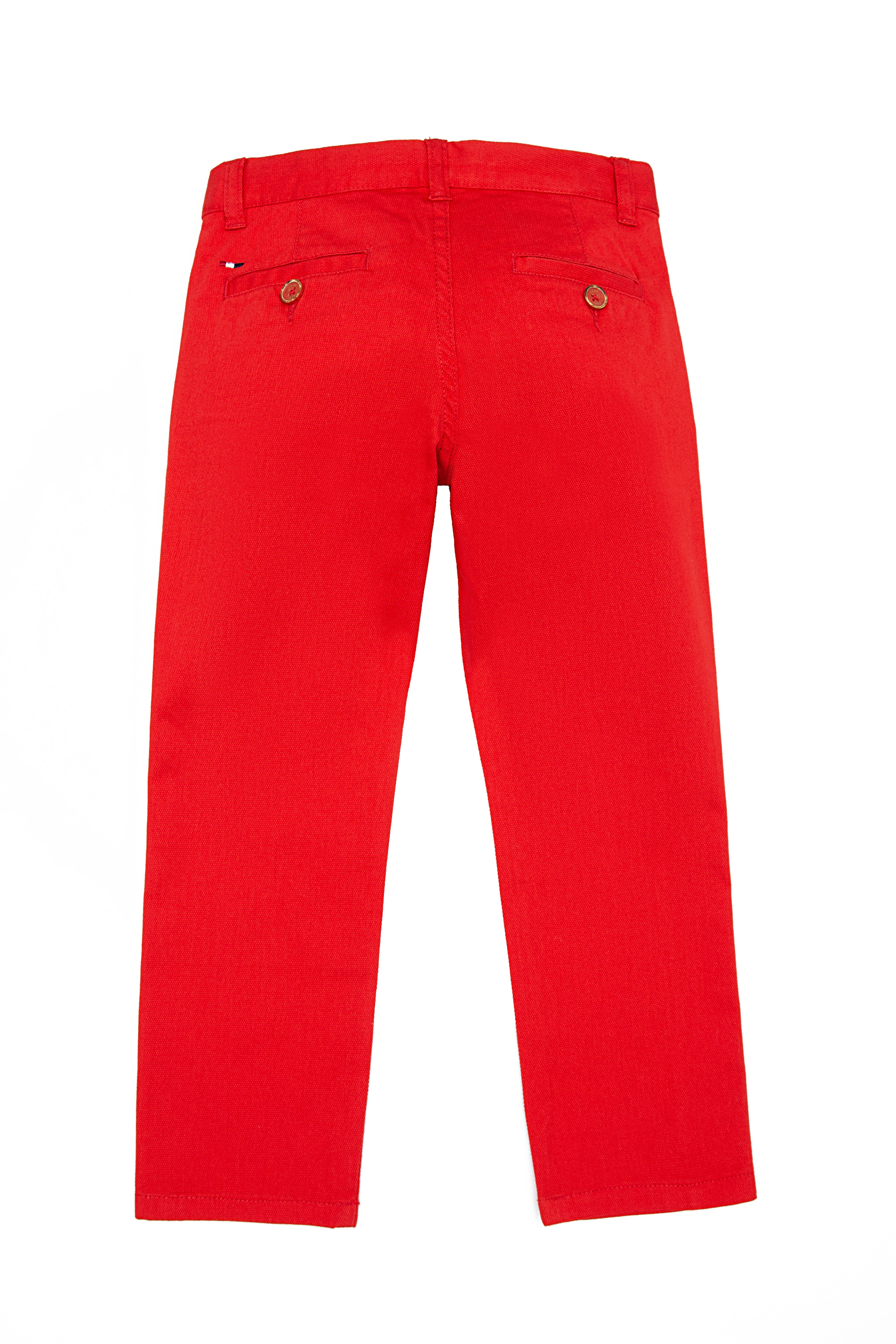 Erkek Çocuk Kırmızı Chinos - Image 2
