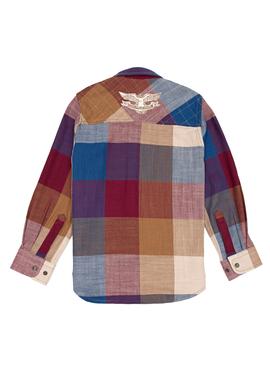 Erkek Çocuk Kırmızı Gömlek Uzunkol - 50208201017