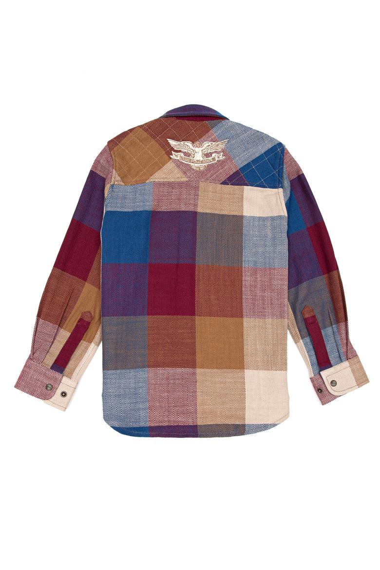 Erkek Çocuk Kırmızı Gömlek Uzunkol - 50208201017