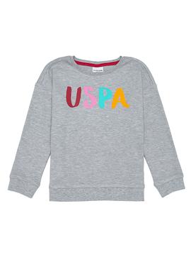 Kız Çocuk Gri Sweatshirt - 50224098100