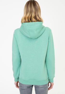 Kadın Mint Yeşili Sweatshirt Basic - 50249241048