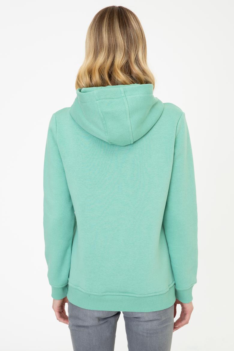 Kadın Mint Yeşili Sweatshirt Basic - 50249241048