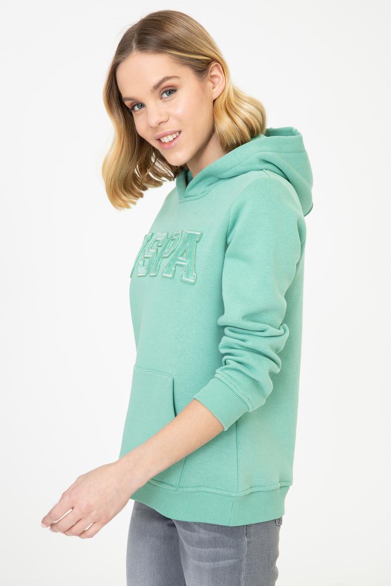 Kadın Mint Yeşili Sweatshirt Basic - 50249241048