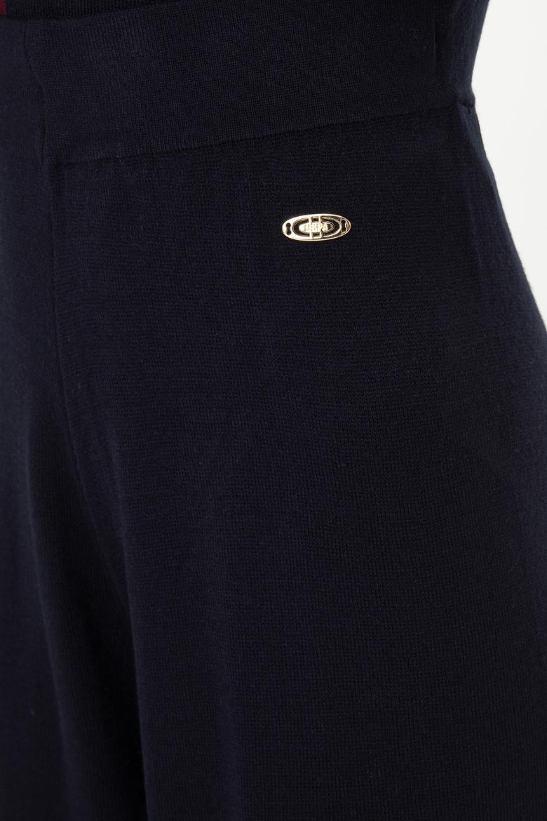 Kadın Lacivert Triko Pantolon - 50252876005