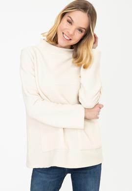 Kadın Krem Sweatshirt - 50240784005