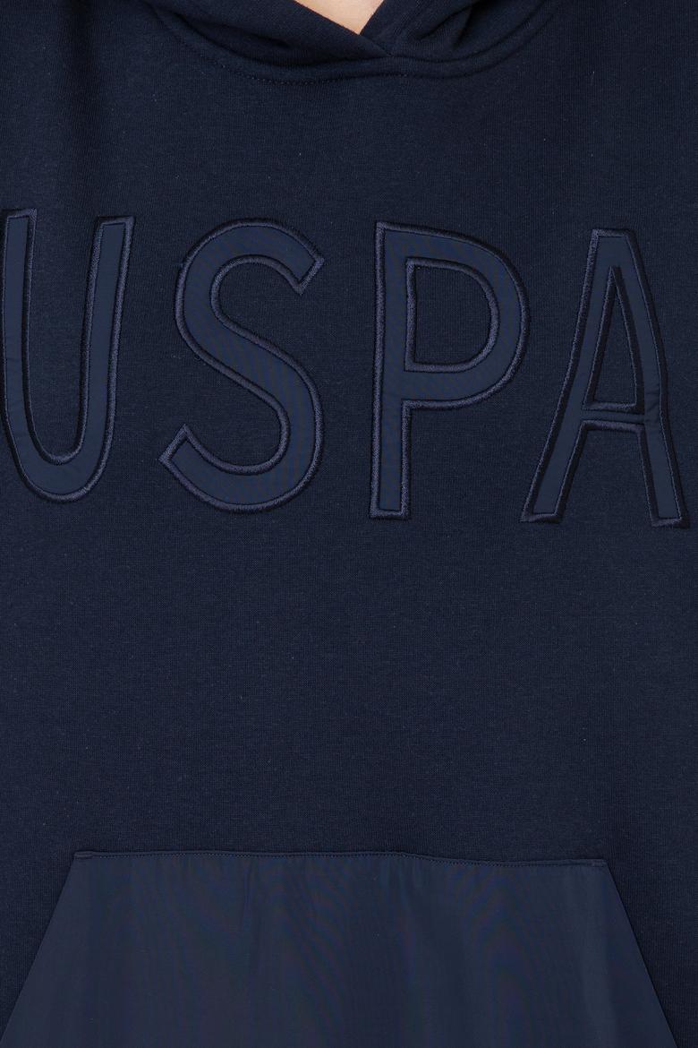 Kadın Lacivert Kapüşonlu Sweatshirt - 50240767024