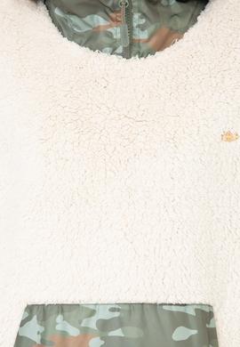 Kadın Krem Kapüşonlu Sweatshirt - 50240756014