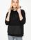 Kadın Siyah Kapüşonlu Sweatshirt