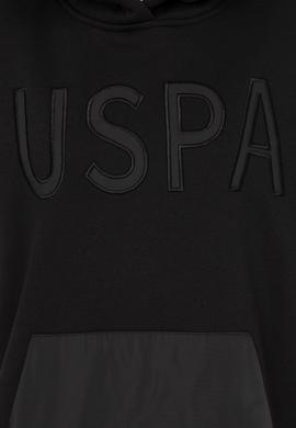 Kadın Siyah Kapüşonlu Sweatshirt - 50240767029