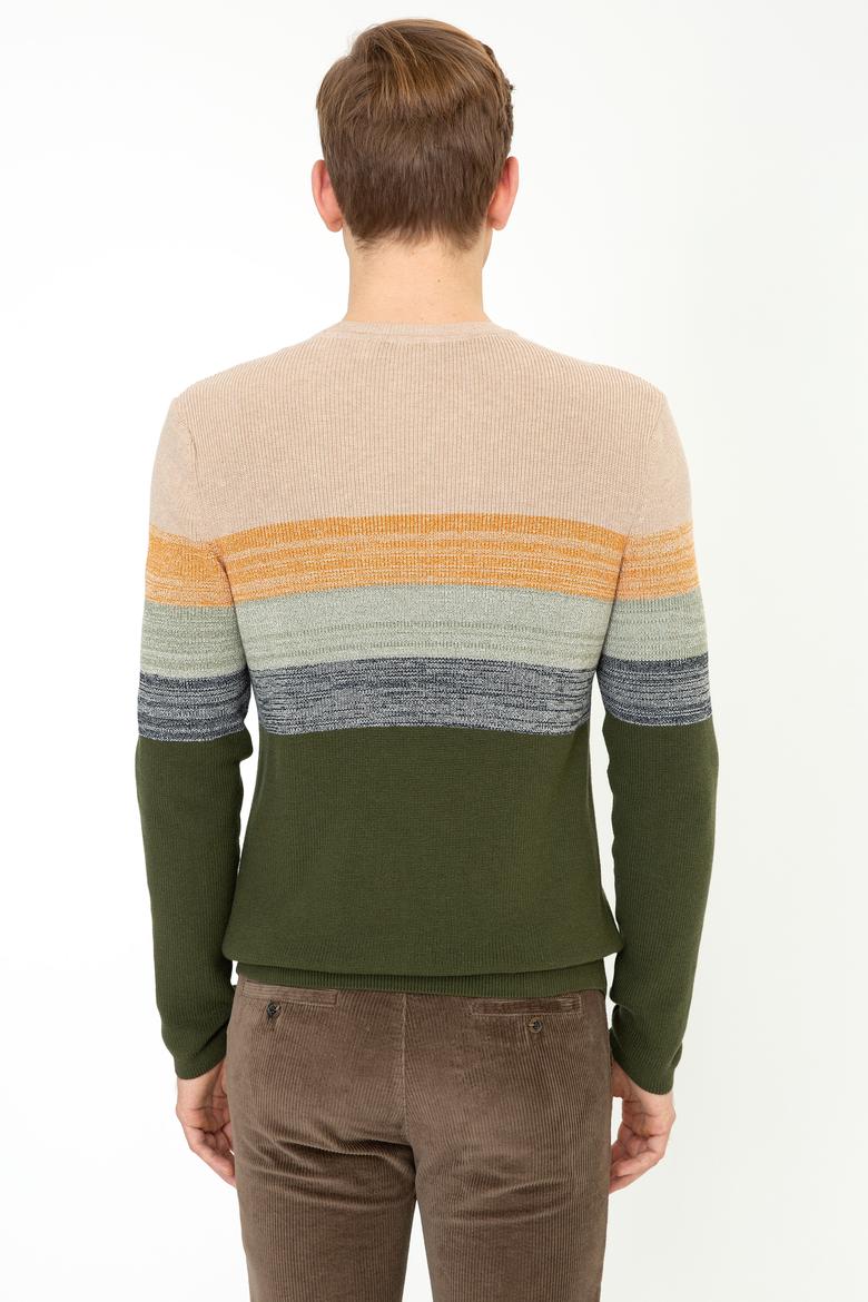 Erkek Haki Kazak - 50237615017