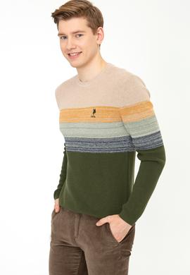 Erkek Haki Kazak - 50237615017