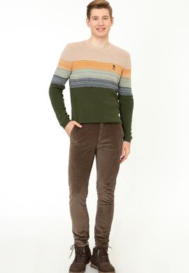 Erkek Haki Kazak - 50237615017