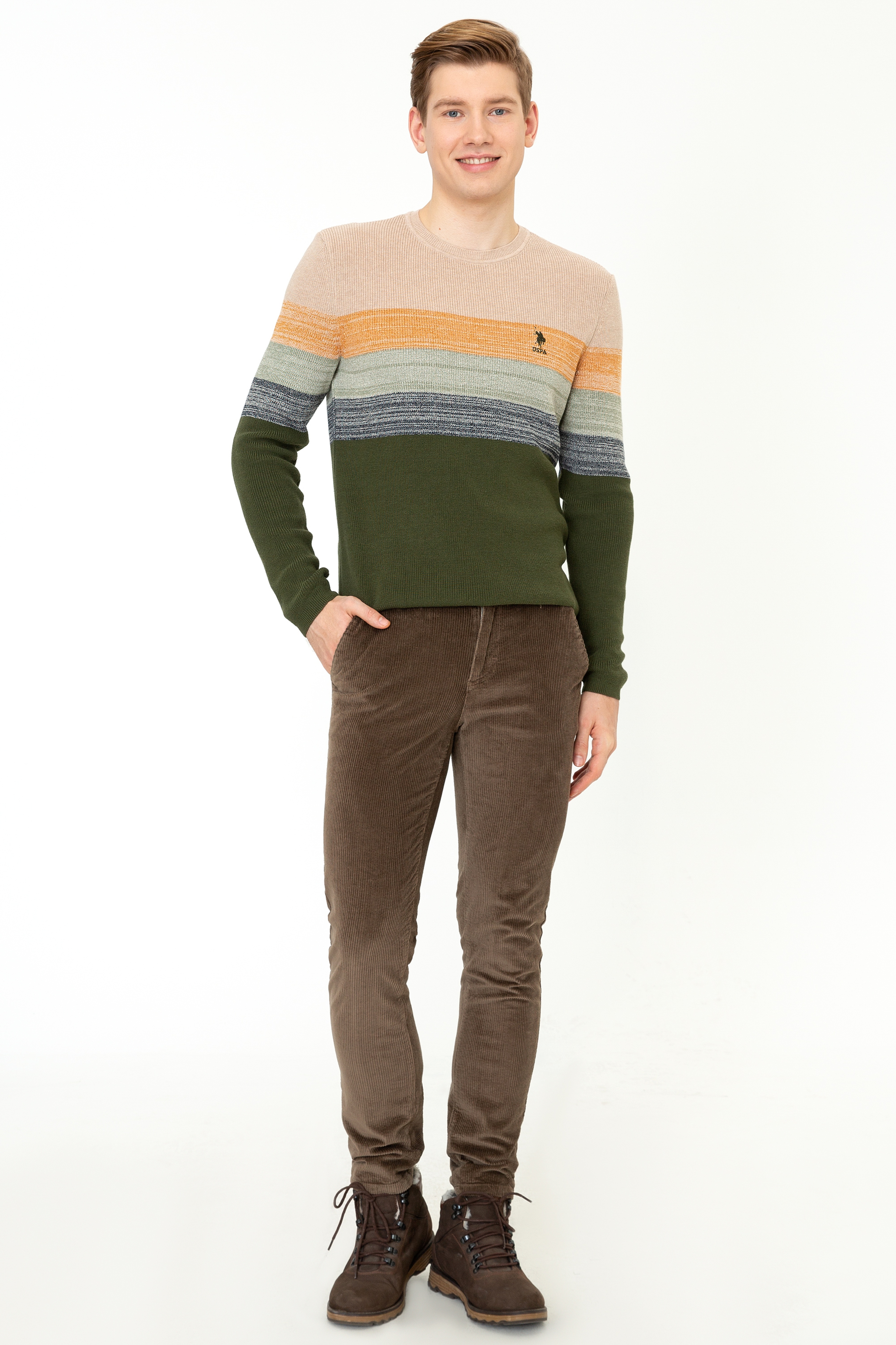 Erkek Haki Kazak - Image 5