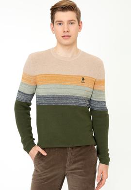 Erkek Haki Kazak - 50237615017