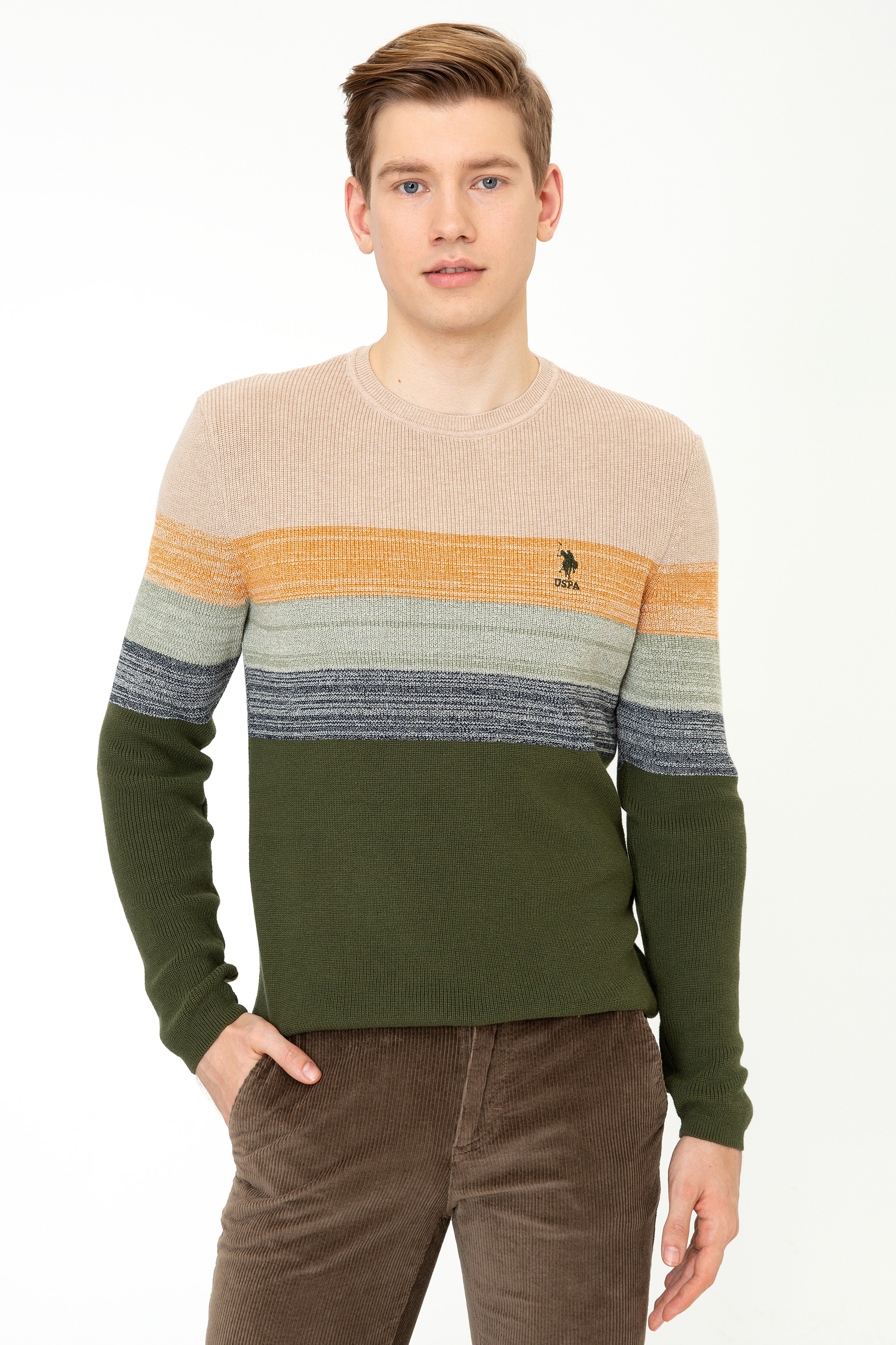 Erkek Haki Kazak - Image 1