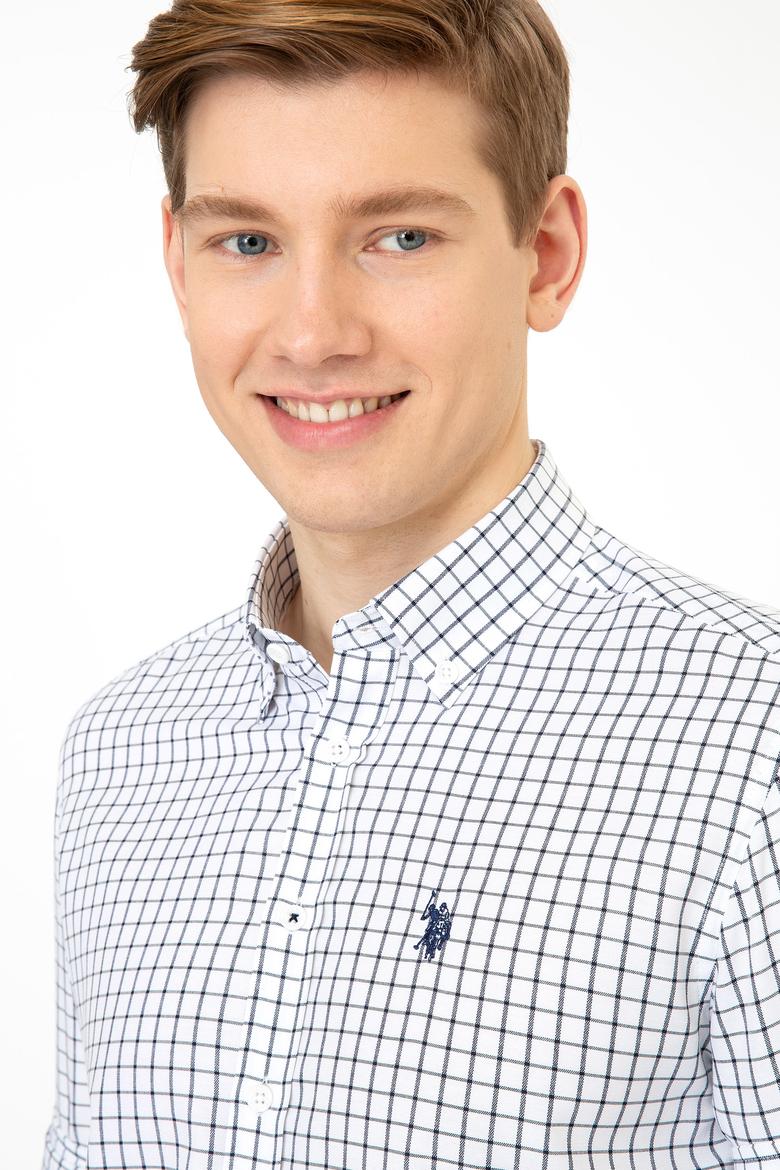 Erkek Beyaz Gömlek Uzunkol - 50247865010