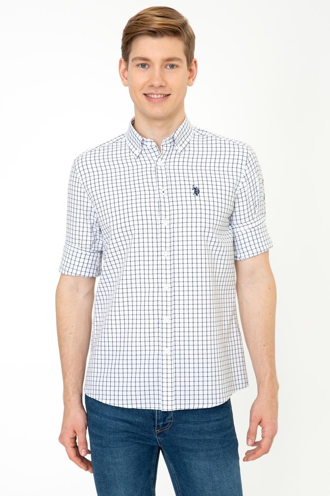 Erkek Beyaz Gömlek Uzunkol