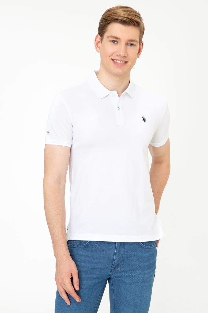 Erkek Beyaz Basic Tişört