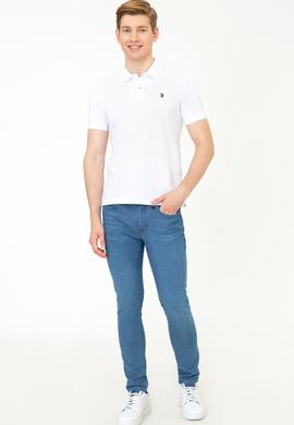 Erkek Beyaz Basic Tişört - 50224609010