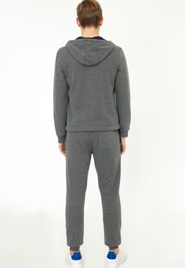 Erkek Antrasit Melanj Eşofman Altı - 50244471028