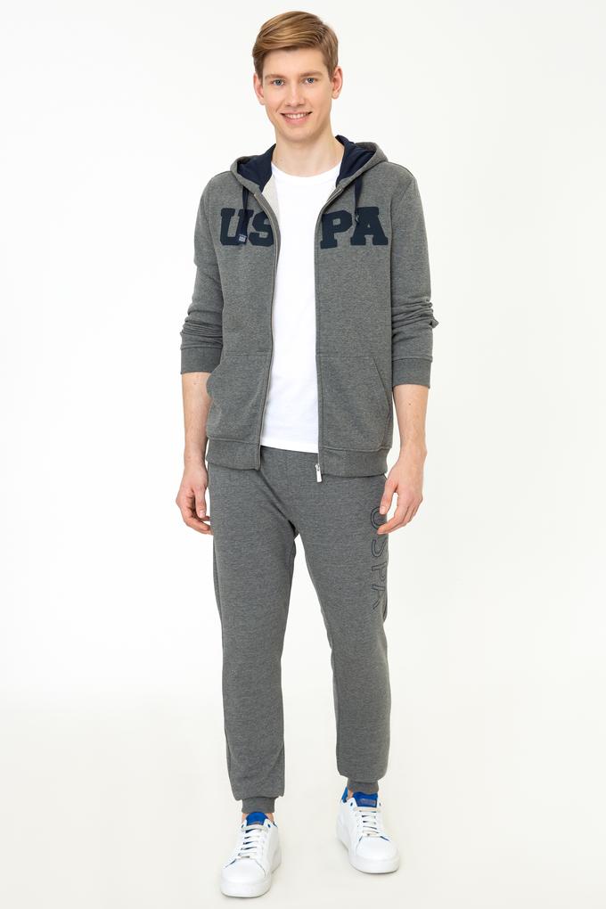 Erkek Antrasit Melanj Eşofman Altı