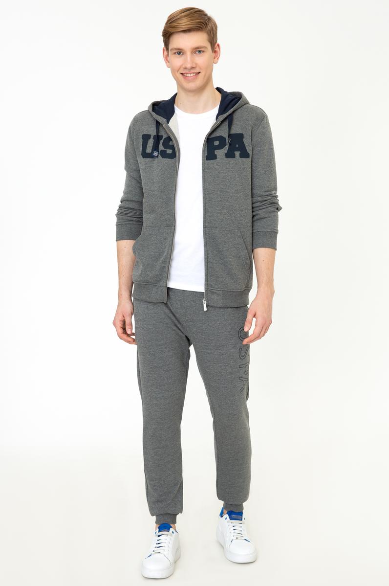 Erkek Antrasit Melanj Eşofman Altı