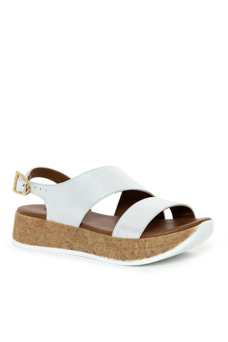 Kadın Beyaz Sandalet - 50222656001