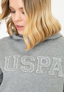 Kadın Gri Melanj Basic Sweatshirt - 50249241036