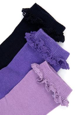 3'lü Paket Kız Çocuk Soket Çorap - 50241073014