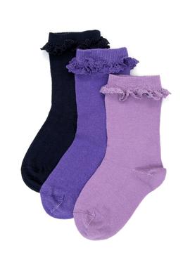 3'lü Paket Kız Çocuk Soket Çorap - 50241073014