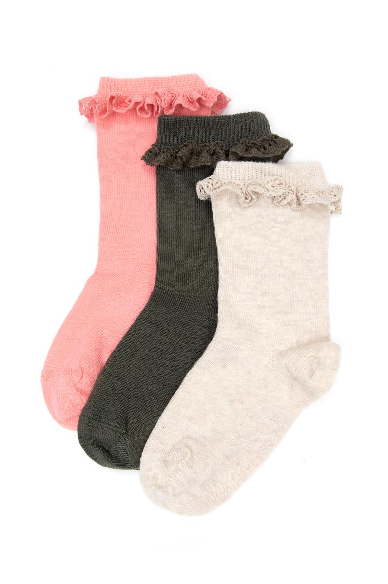 Kız Çocuk 3'lü Çorap