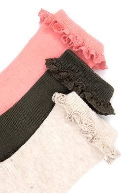 Kız Çocuk 3'lü Çorap - 50241073012