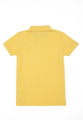 Erkek Çocuk Açık Sarı Basic Polo Yaka Tişört - 50249283022