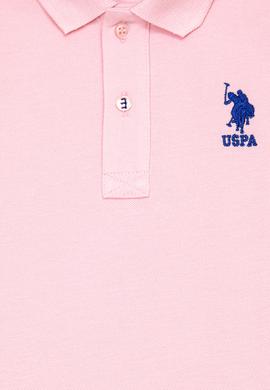 Erkek Çocuk Pudra Polo Yaka Tişört - 50249283271