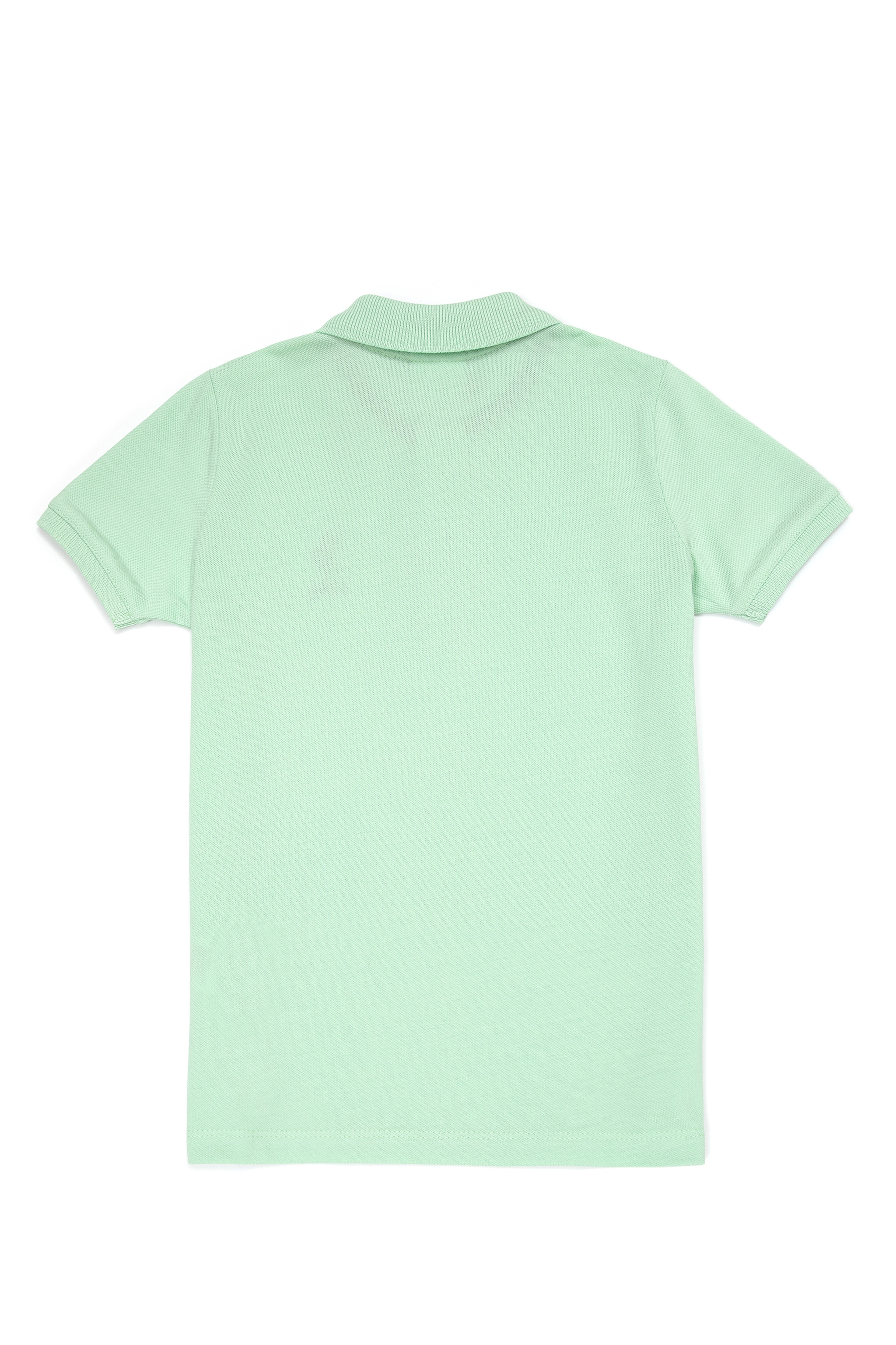 Erkek Çocuk Mint Yeşili Basic Polo Yaka Tişört - Image 2