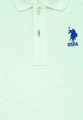 Erkek Çocuk Mint Yeşili Basic Polo Yaka Tişört - 50249283143