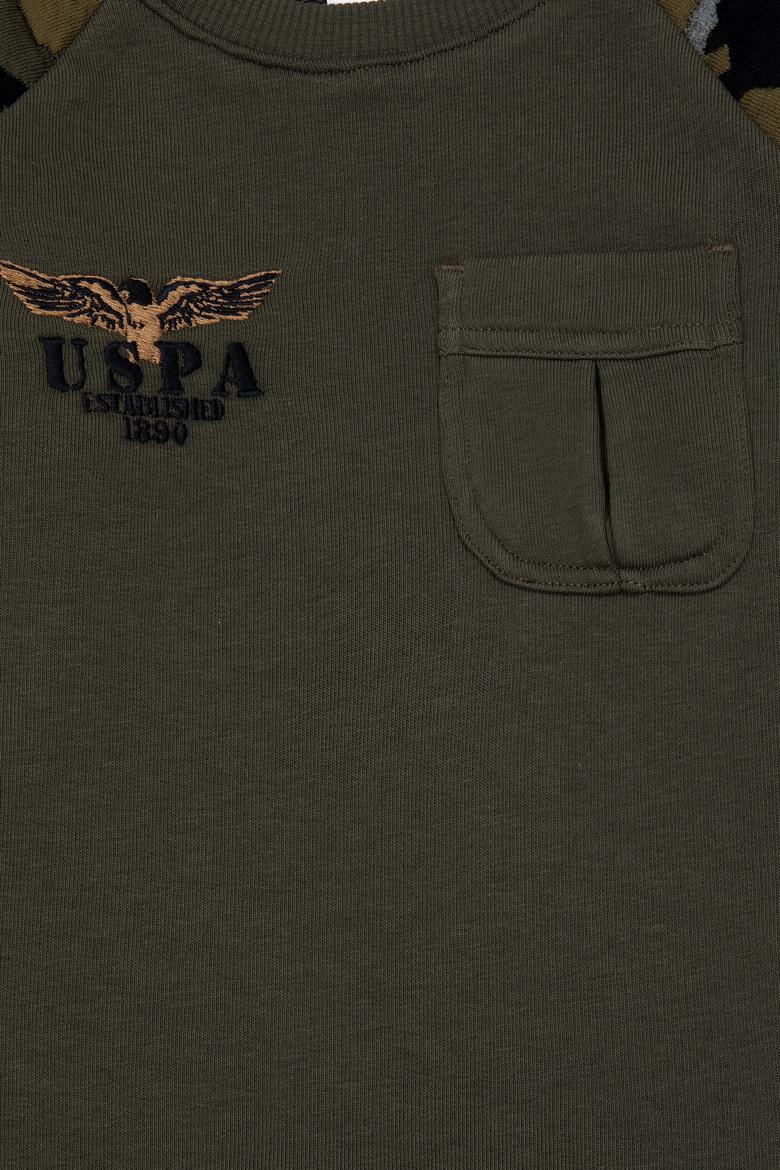 Erkek Çocuk Koyu Haki Sweatshirt - 50236911023