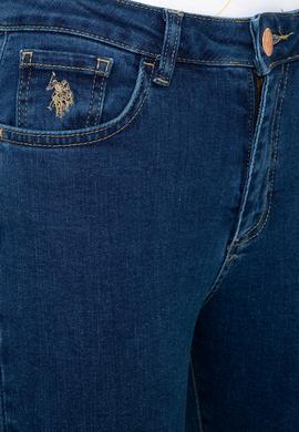 Kadın Mavi Jean Pantolon - 50250392002