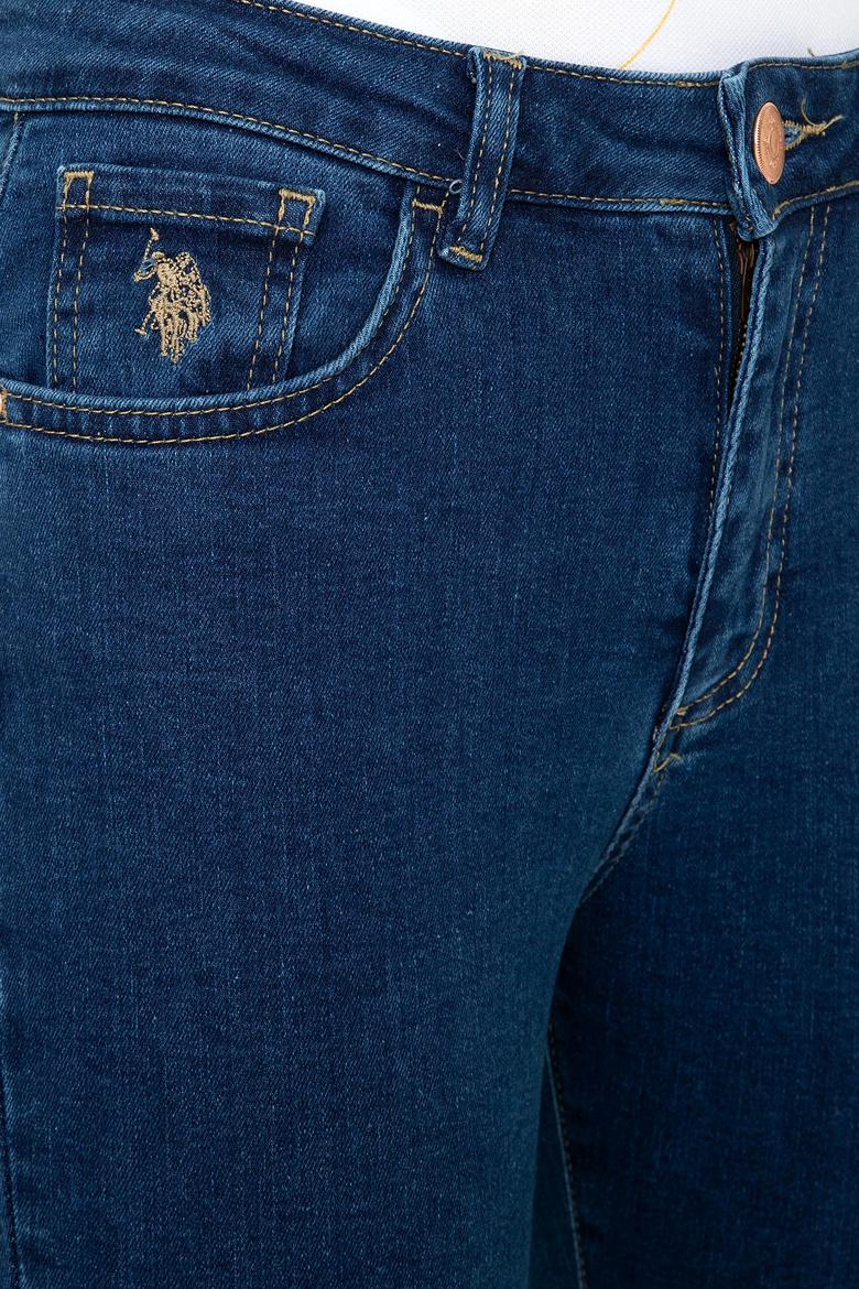 Kadın Mavi Jean Pantolon - 50250392002