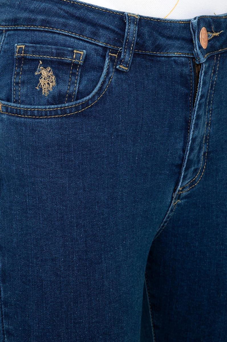 Kadın Mavi Jean Pantolon