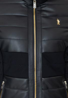 Kadın Lacivert Deri Ceket - 50252022011