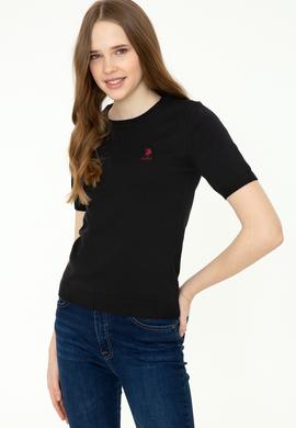 Kadın Siyah Kazak - 50252850014