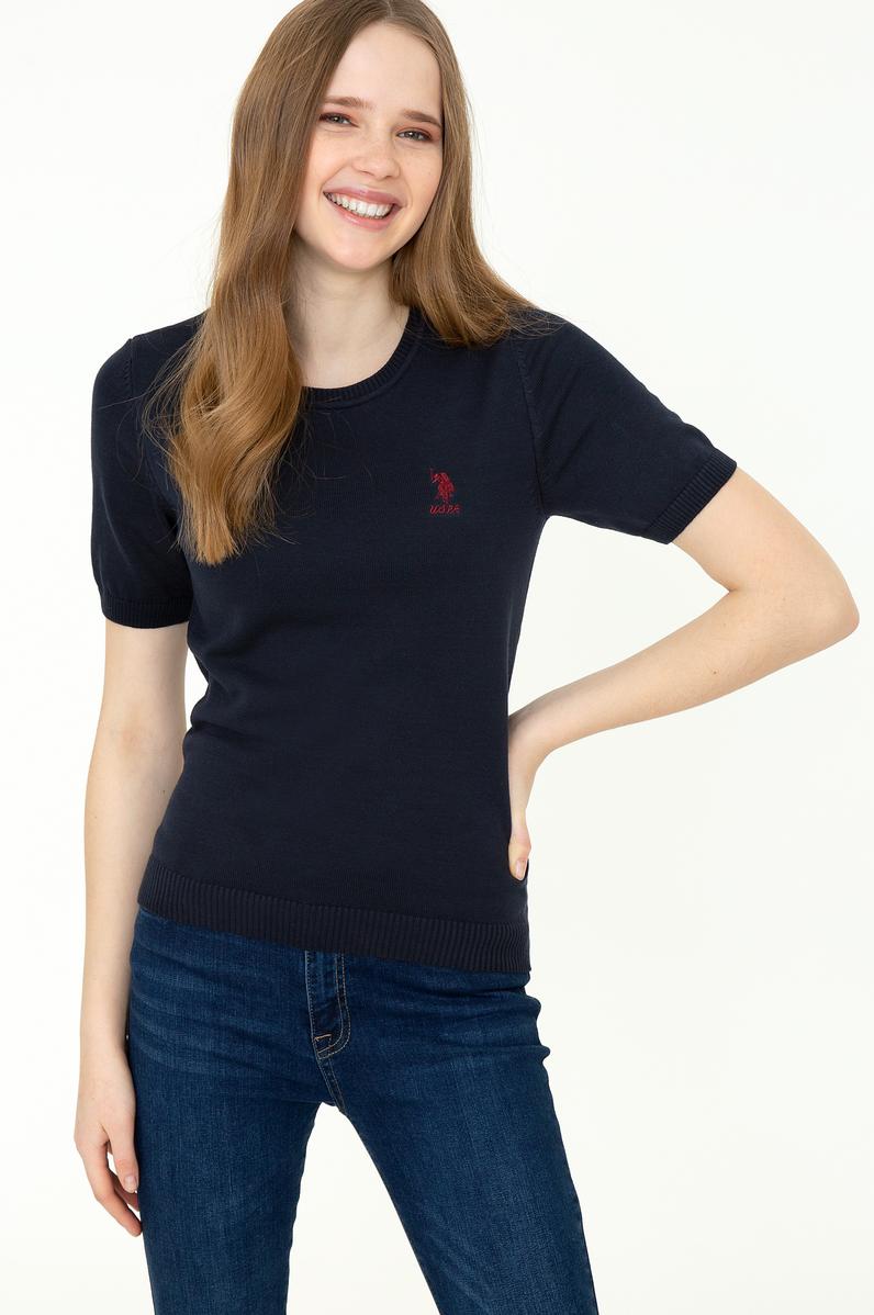 Kadın Lacivert Kazak