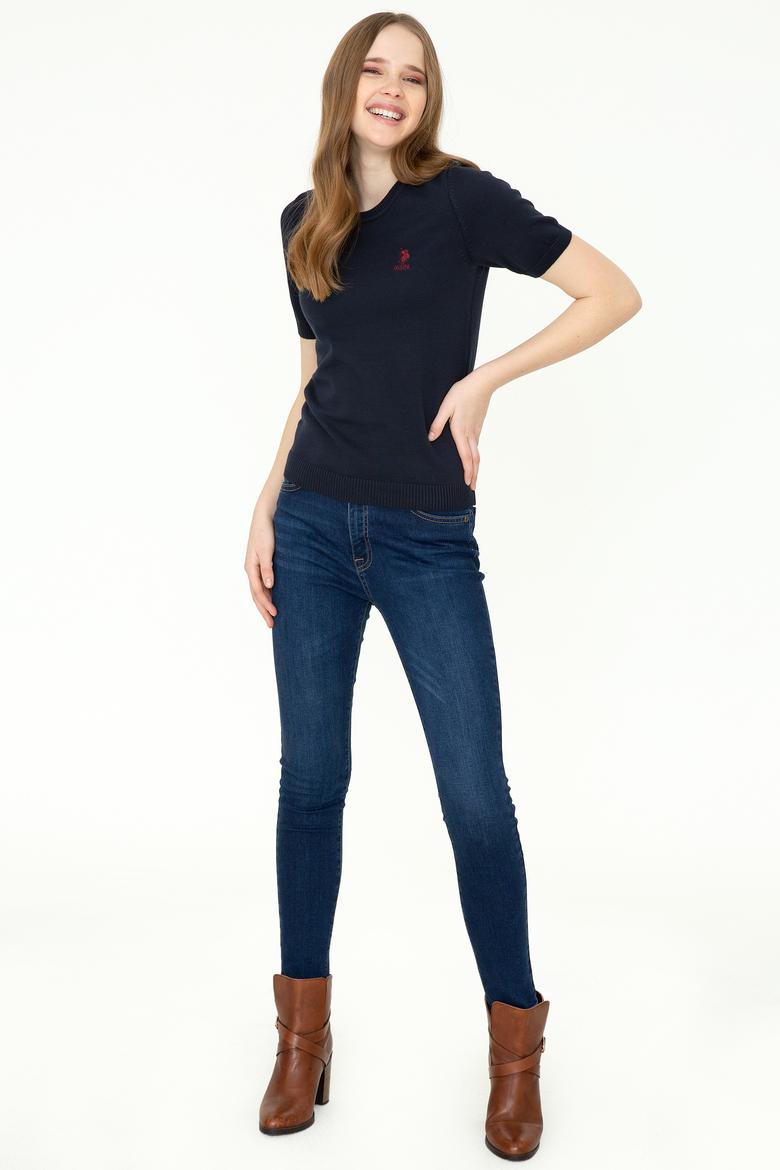 Kadın Lacivert Kazak - 50252850005